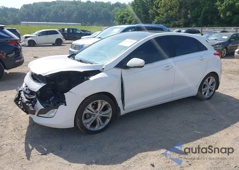 2013 Hyundai Elantra Gt из США, поврежденный, VIN KMHD35LE5DU123400